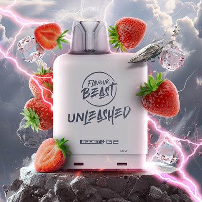 Flavour Beast level X unleashed boost Epic Grape Ice - high-capacity Level X Unleashed Boost vape with epic flavour blends, available in Hawkesbury, Ottawa, and across Ontario.