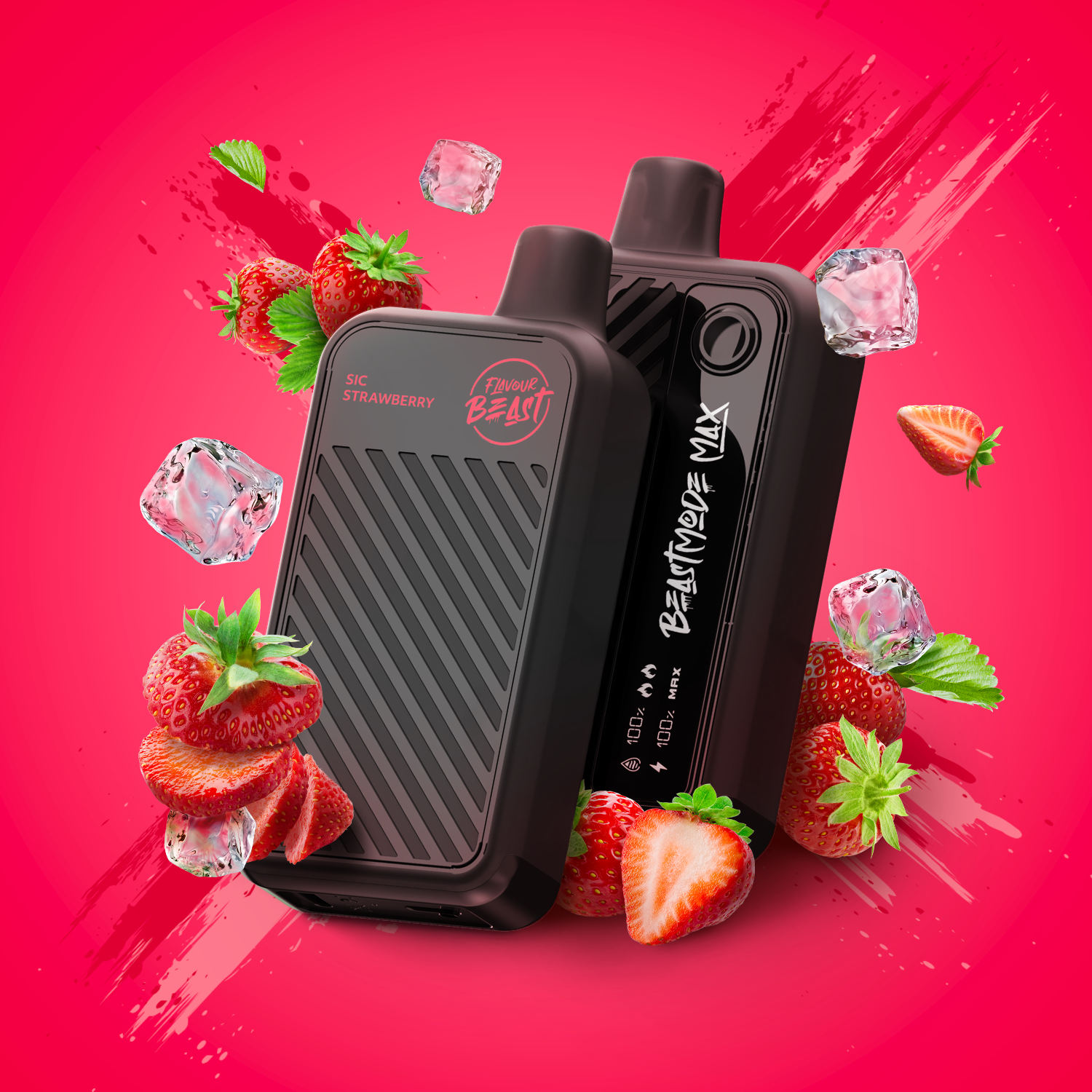 Flavour Beast Beast Mode MAX disposable vape, Chuggin' Doc Fizz flavour, intense crisp vape, 18,000 puffs, rechargeable battery, designed for Ontario and Quebec vapers.