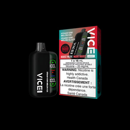 Disposable Vape Flavours: Strawberry Mint VICE boost | Supa Vapes - Hawkesbury, Ottawa & Ontario Vape Shop