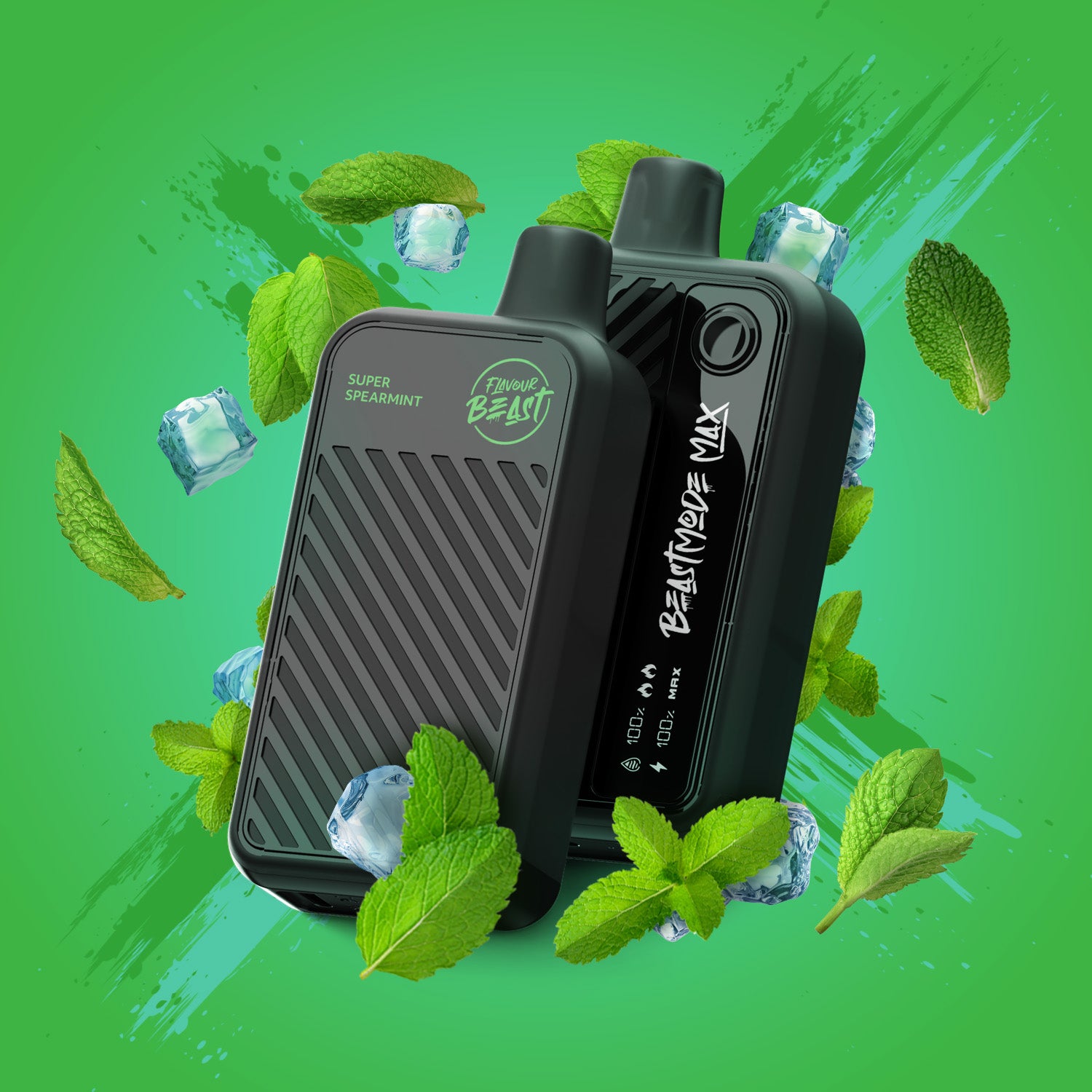 Flavour Beast Beast Mode MAX Hip Honeydew Mango flavour disposable vape with 850mAh rechargeable battery and up to 18,000 puffs, designed for Ontario and Quebec vapers.