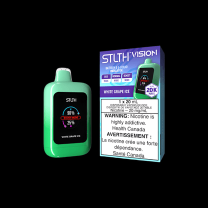 STLTH Vision 20K vape - advanced disposable vape with premium vapor delivery available in Hawkesbury, Ottawa, and across Ontario.