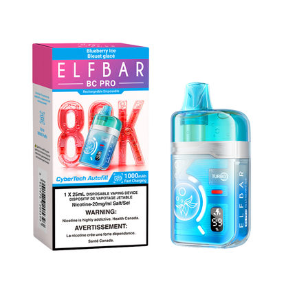 ELFBAR BC PRO 80K Disposable Vape - 80,000 Puffs | 25mL Hybrid E-Cigarette