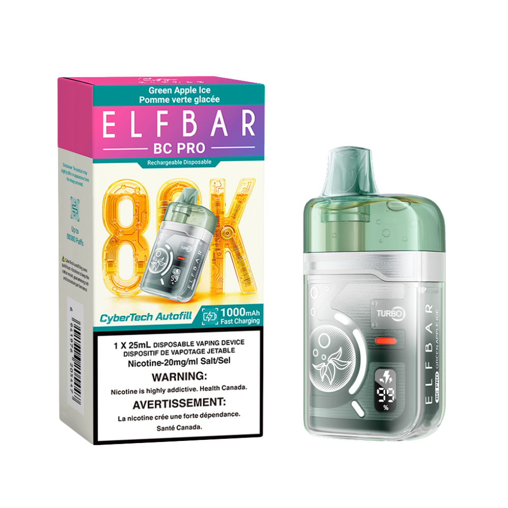 ELFBAR BC PRO 80K Disposable Vape - 80,000 Puffs | 25mL Hybrid E-Cigarette