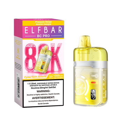 ELFBAR BC PRO 80K Disposable Vape - 80,000 Puffs | 25mL Hybrid E-Cigarette