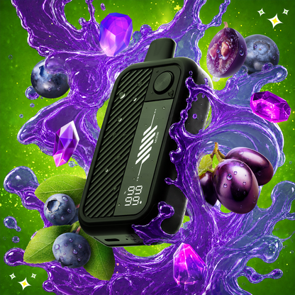 Flavour Beast Mode Max 3 - Gushin Series (60K Disposable Vape) in S. Blueberry Grape flavour | Supa Vapes Canada