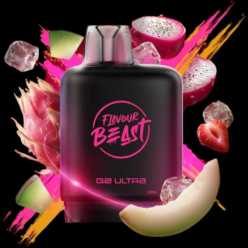 Flavour Beast - Level X G2 Ultra Pod 20ml Frizzy Peach 2 - juicy peach pod with fizzy finish, available in Hawkesbury, Ottawa, and across Ontario.
