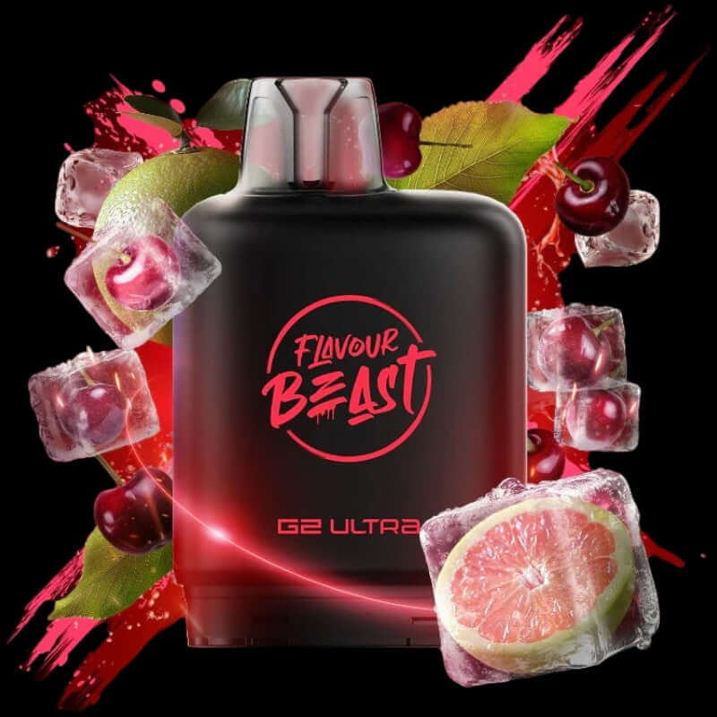 Flavour Beast - Level X G2 Ultra Pod 20ml Gleamin' Grape Watermelon Mint - refreshing grape watermelon mint vape pod, available in Hawkesbury, Ottawa, and across Ontario.
