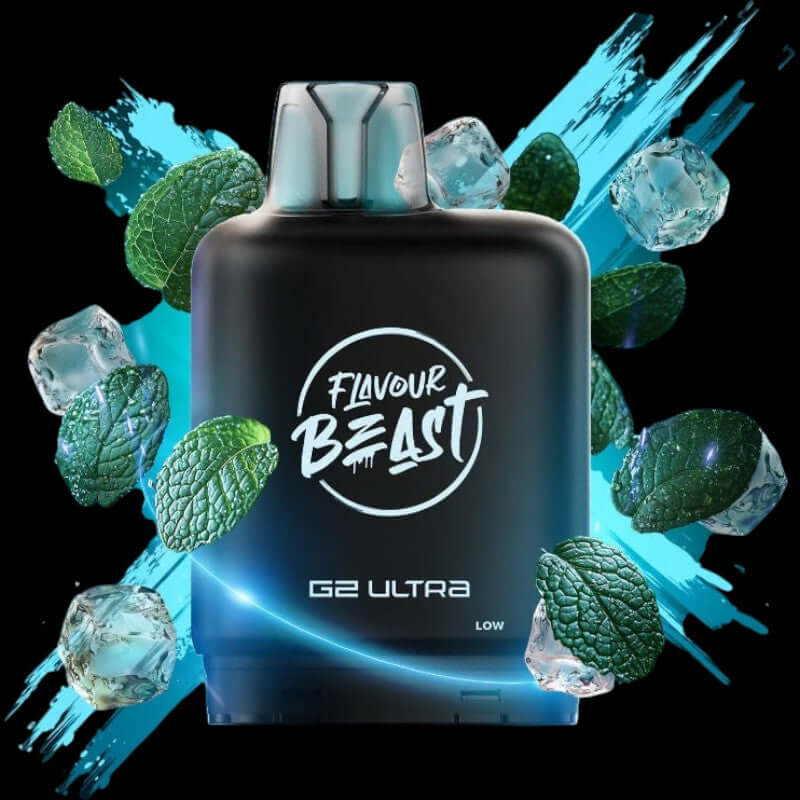 Flavour Beast - Level X G2 Ultra Pod 20ml Polar Mint 2 - cool minty ejuice pod with ultra-refreshing taste, available in Hawkesbury, Ottawa, and across Ontario.