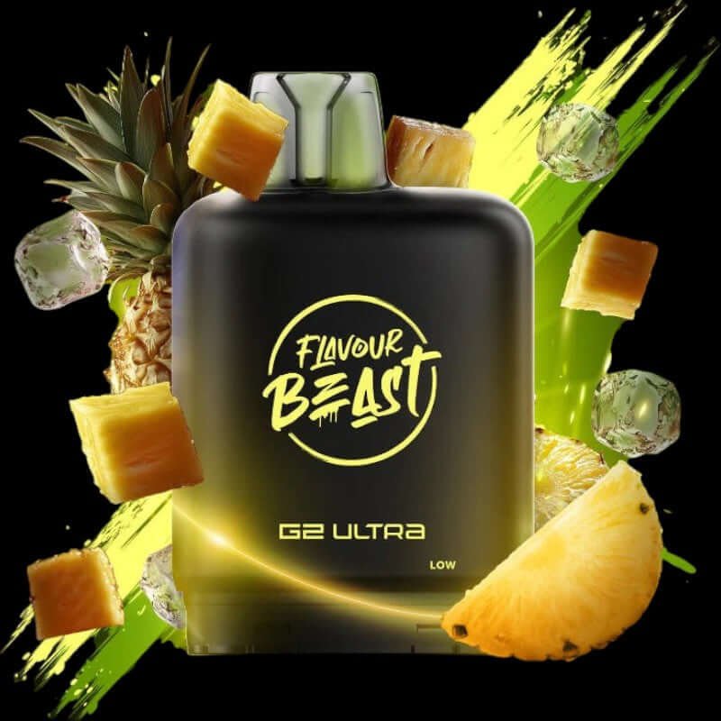 Flavour Beast - Level X G2 Ultra Pod 20ml Pumped Up Pineapple - sweet pineapple vape pod with tropical flair, available in Hawkesbury, Ottawa, and across Ontario.