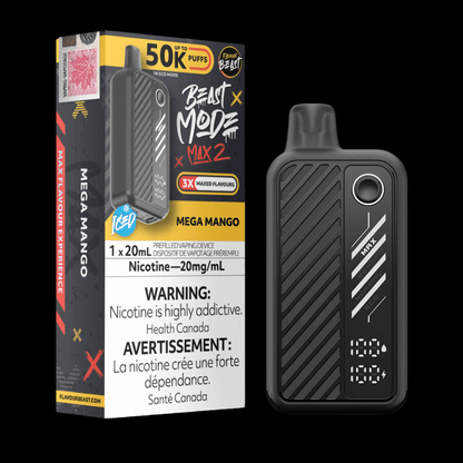 Flavour Beast - beast mode MAX 2 Good Ol' Golden Tobacco - flavor-rich disposable vape for everyday satisfaction, available in Hawkesbury, Ottawa, and across Ontario.