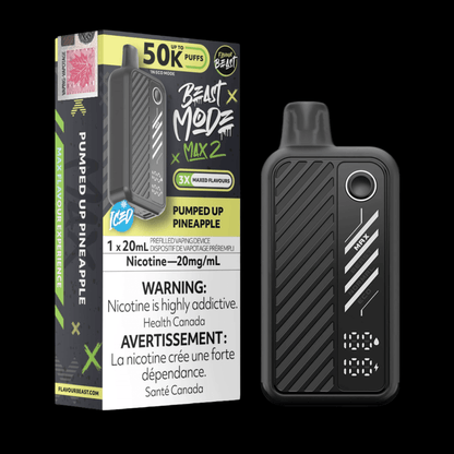 Flavour Beast - beast mode MAX 2 Mega Mango - flavor-rich disposable vape for everyday satisfaction, available in Hawkesbury, Ottawa, and across Ontario.