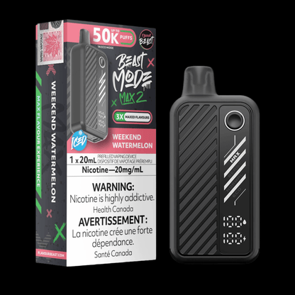 Flavour Beast - beast mode MAX 2 Pure Tobacco - flavor-rich disposable vape for everyday satisfaction, available in Hawkesbury, Ottawa, and across Ontario.