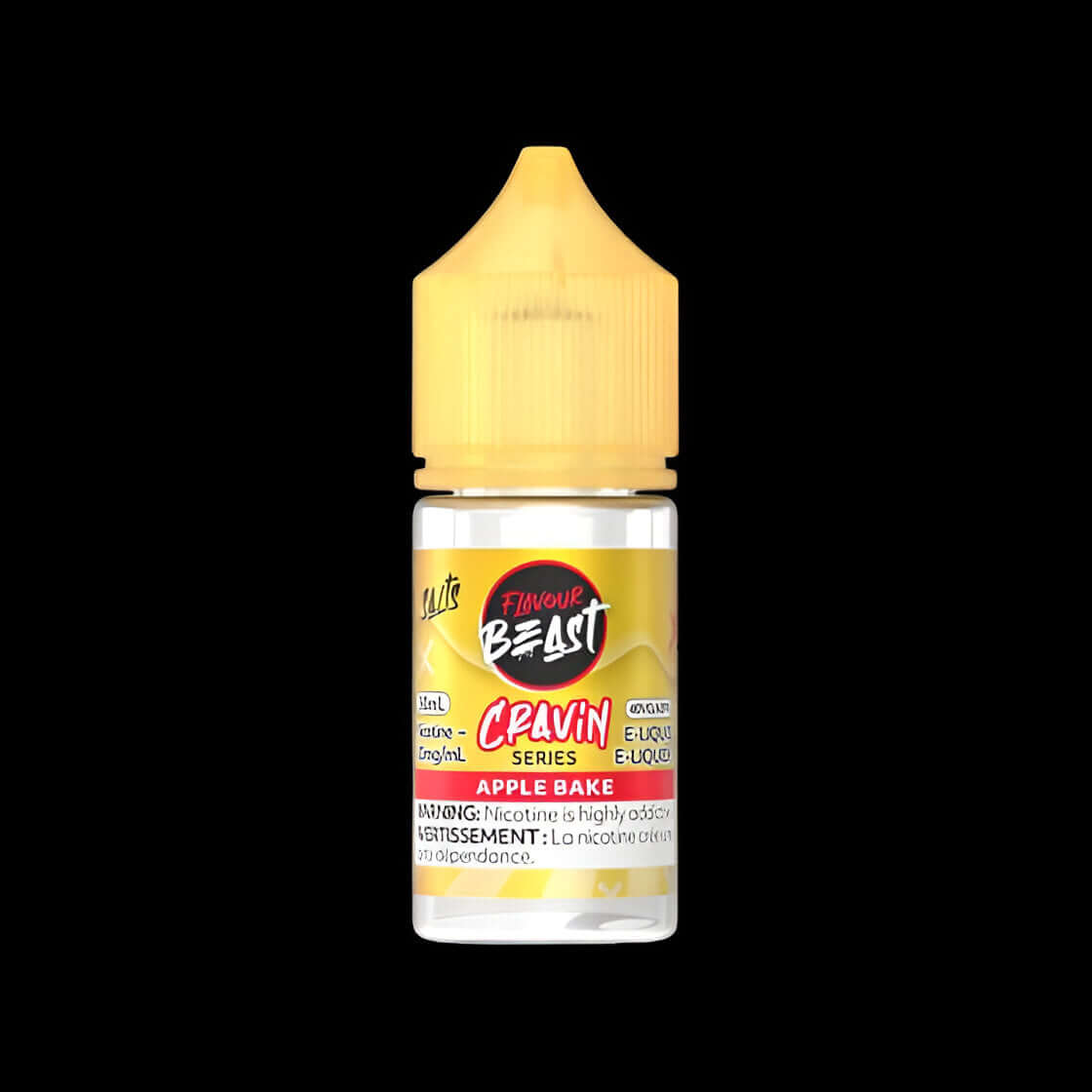 Flavour Beast e-liquid cravin Apple Bake - indulgent dessert-inspired freebase ejuice, available in Hawkesbury, Ottawa, and across Ontario.