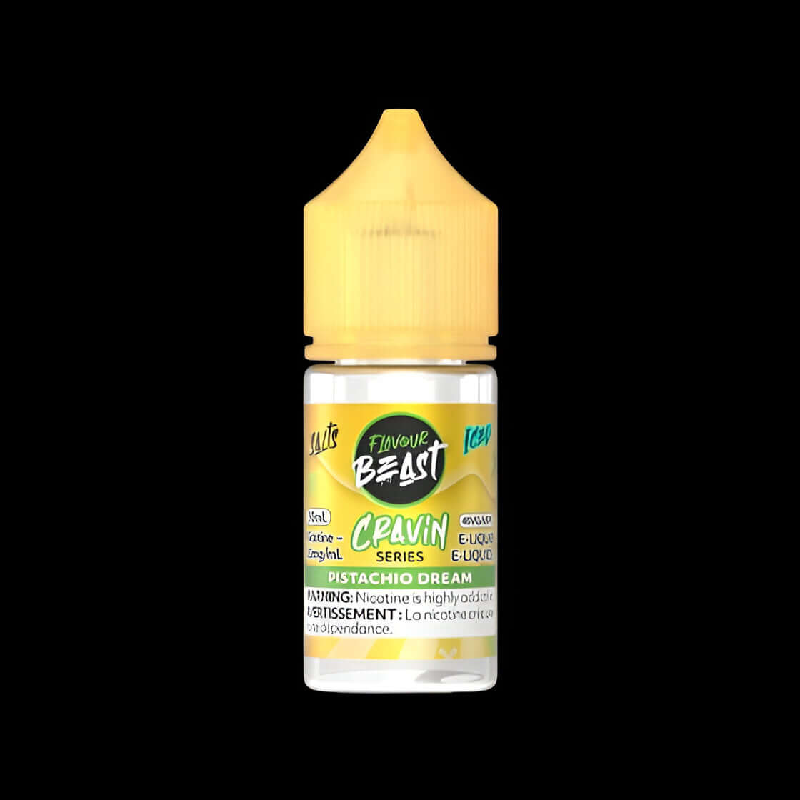 Flavour Beast e-liquid cravin Pistachio Dream Iced - indulgent dessert-inspired freebase ejuice, available in Hawkesbury, Ottawa, and across Ontario.