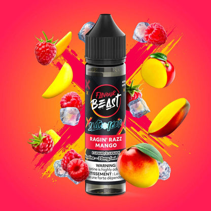Flavour Beast e-liquid - salt iced 60ml Groovy Grape Passionfruit - iced salt e-liquid with explosive flavor combinations, available in Hawkesbury, Ottawa, and across Ontario.