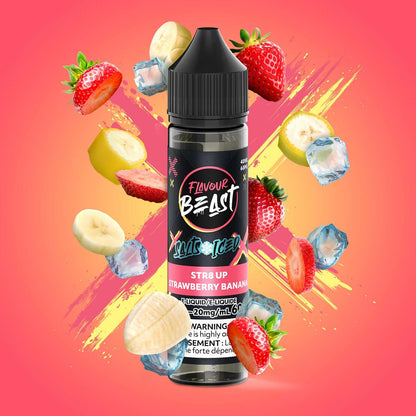 Flavour Beast e-liquid - salt iced 60ml Blessed Blueberry Mint - iced salt e-liquid with explosive flavor combinations, available in Hawkesbury, Ottawa, and across Ontario.