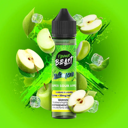 Flavour Beast e-liquid - salt iced 60ml Rad Razz Melon - iced salt e-liquid with explosive flavor combinations, available in Hawkesbury, Ottawa, and across Ontario.