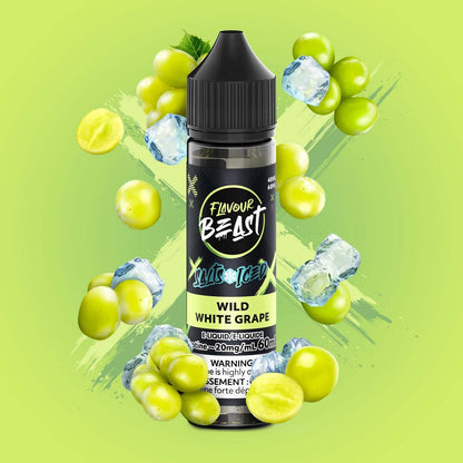 Flavour Beast e-liquid - salt iced 60ml Boss Blueberry - iced salt e-liquid with explosive flavor combinations, available in Hawkesbury, Ottawa, and across Ontario.