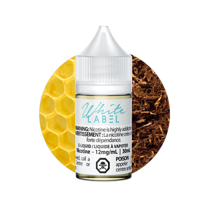 White Label Black Tab (Honey Tab) 30mL freebase e-liquid