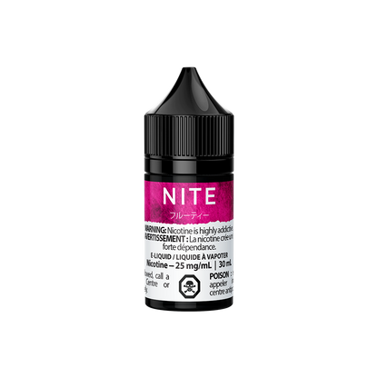 Nite Bloom Salt Nic E-Liquid 30mL bottle