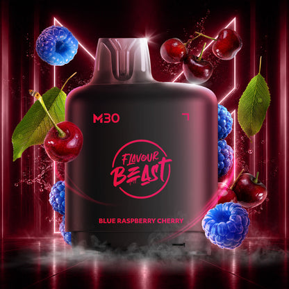 Flavour Beast Level X M Series 30mL Pod Blue Raspberry Cherry - Supa Vapes