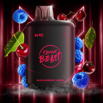 Flavour Beast Level X M Series 40mL Pod Blue Raspberry Cherry - Supa Vapes