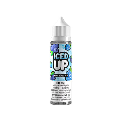 Iced Up Freebase 60mL — Blue Razz Ice