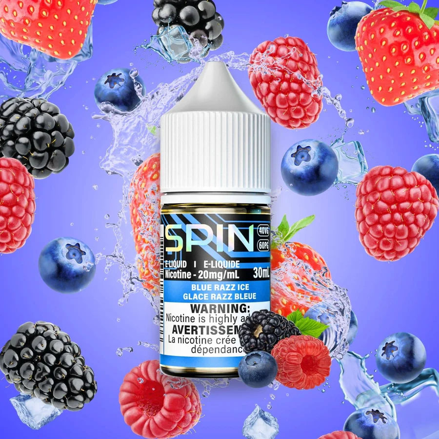 Spin Iced E-Liquid Salt Nic 30mL