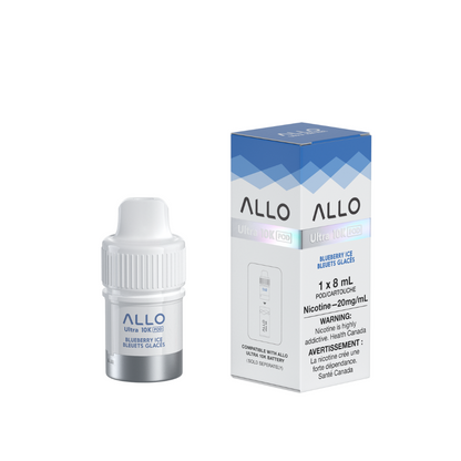 Allo Ultra 10K Pre-Filled Pods Blueberry Ice