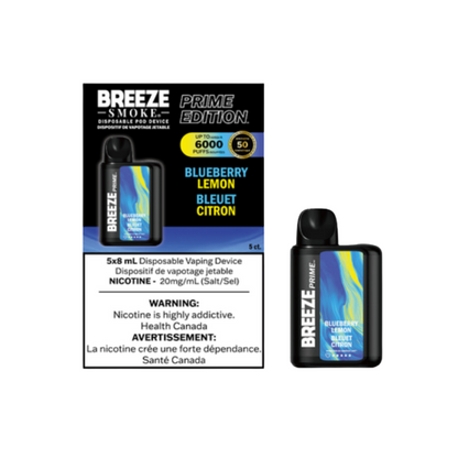 Breeze Prime S50 6000 - Blueberry Lemon