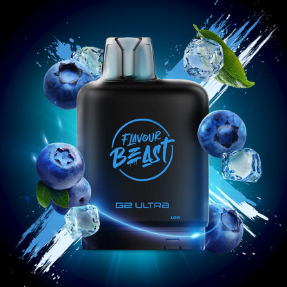 Flavour Beast Level X G2 Ultra Pod Iced - Boss Blueberry Iced