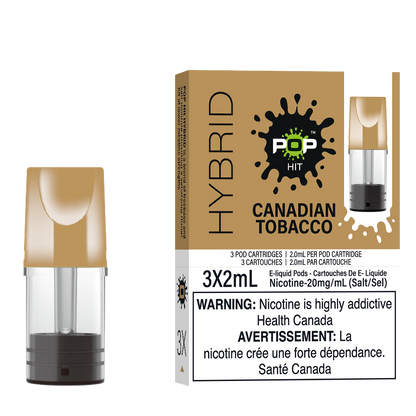 Pop Pods Canadian Tobacco STLTH-compatible pods 5-pack