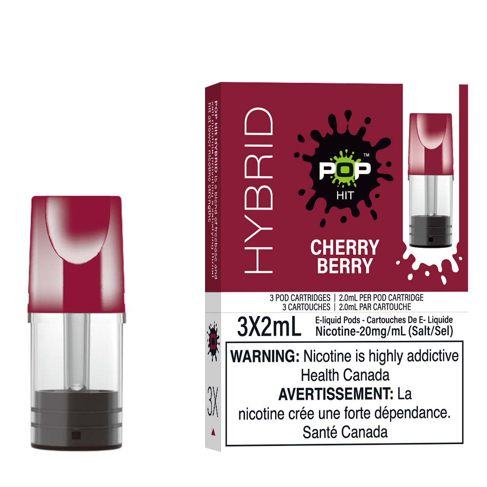 Pop Pods Cherry Berry STLTH-compatible pods 5-pack