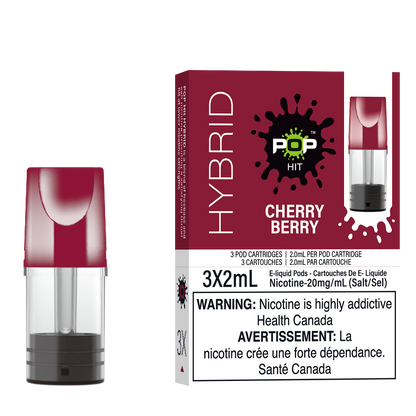 Pop Pods Cherry Berry STLTH-compatible pods 5-pack