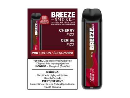 Breeze Pro 20mg Disposable Vape - Cherry Fizz