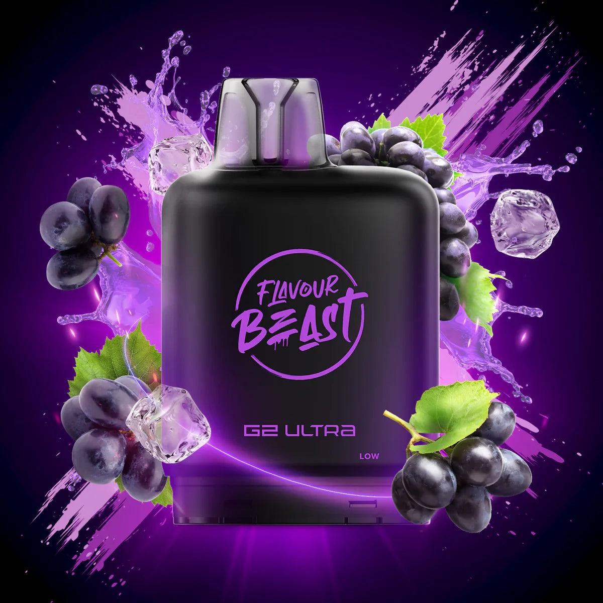 Flavour Beast Level X G2 Ultra Pod Iced - Chuggin Purple Fizz