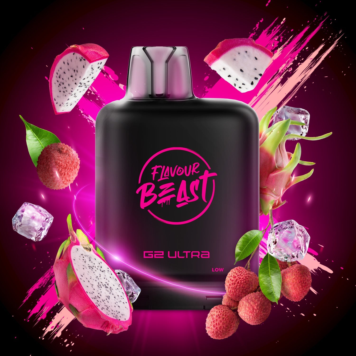 Flavour Beast Level X G2 Ultra Pod Iced - Dreamy Dragonfruit Lychee Iced