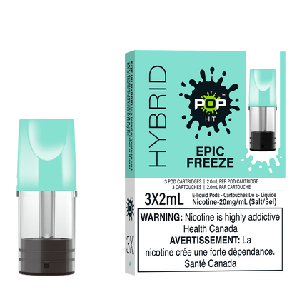 Pop Pods Epic Freeze STLTH-compatible pods 5-pack