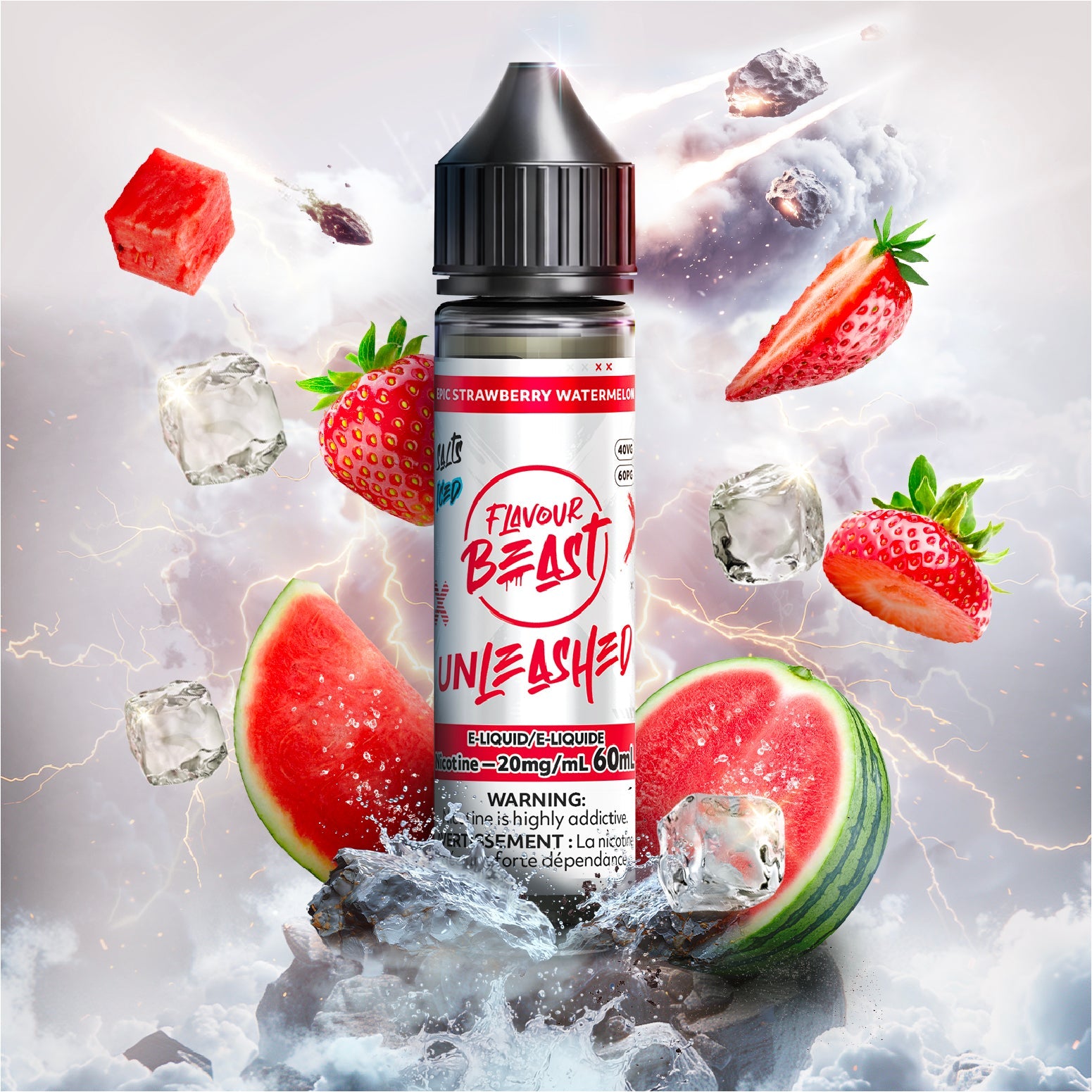 Epic Strawberry Watermelon Iced 60mL