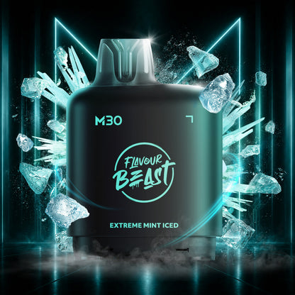 Flavour Beast Level X M Series 30mL Pod Extreme Mint - Supa Vapes