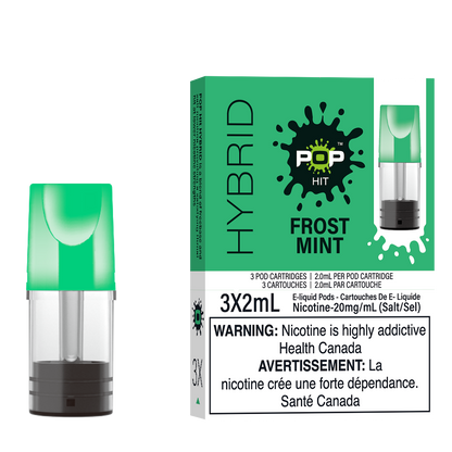 Pop Pods Frost Mint STLTH-compatible pods 5-pack