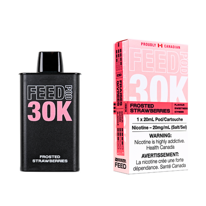 FEED 30K Frosted Strawberries pre-filled pods 5-pack