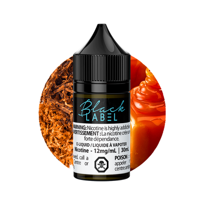 Black Label Golden Tobacco 30mL freebase e-liquid