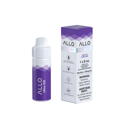 Allo Ultra 10K Hybrid Disposable Grape Ice