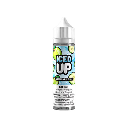 Iced Up Freebase 60mL — Green Apple Ice