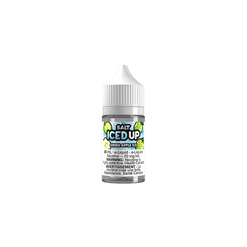 Iced Up Salt 30mL — Green Apple Ice
