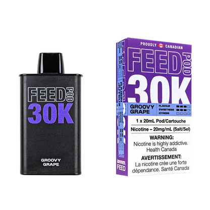 FEED 30K Groovy Grape pre-filled pods 5-pack