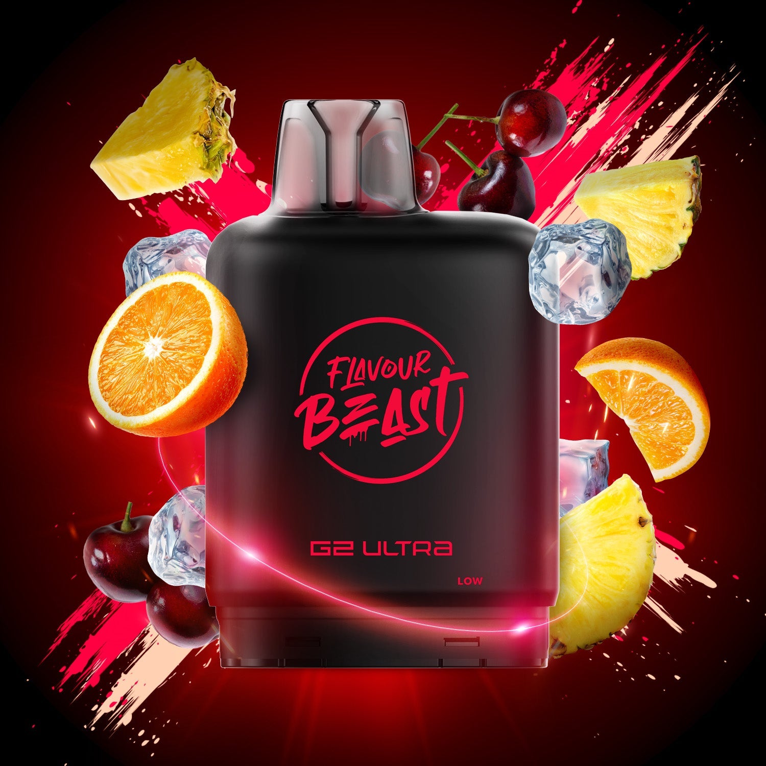 Flavour Beast Level X G2 Ultra Pod Iced - Hawaiian Red Iced