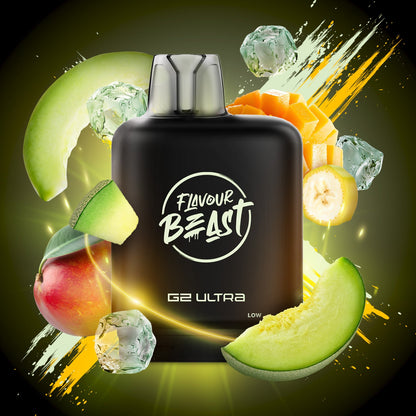 Flavour Beast Level X G2 Ultra Pod Iced - Hip Honeydew Mango Iced