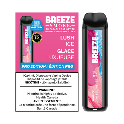Breeze Pro S50 4mL Disposable Vape - Lush Ice